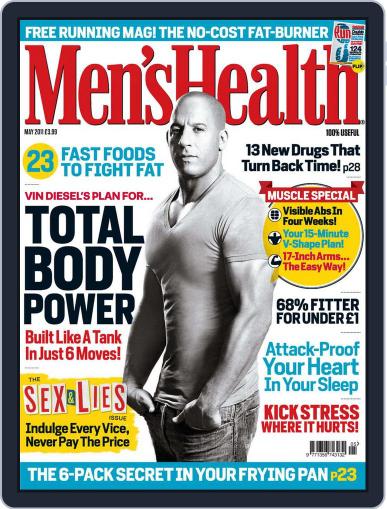 Men's Health UK April 11th, 2011 Digital Back Issue Cover