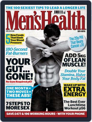 Men's Health UK March 11th, 2011 Digital Back Issue Cover