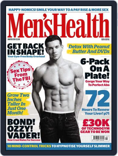 Men's Health UK December 2nd, 2010 Digital Back Issue Cover