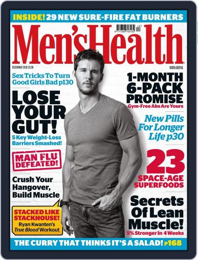 Men's Health UK November 3rd, 2010 Digital Back Issue Cover