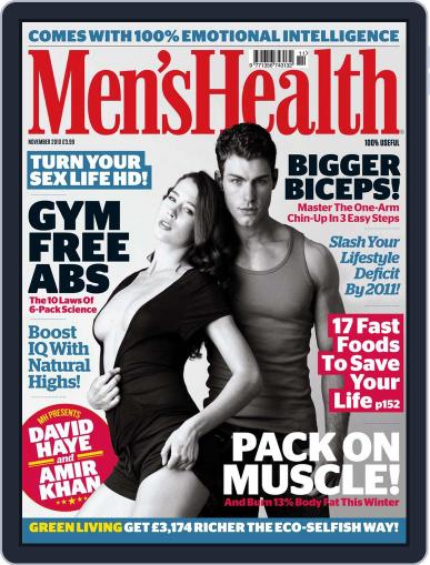 Men's Health UK September 30th, 2010 Digital Back Issue Cover