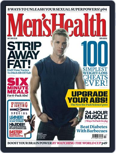 Men's Health UK June 3rd, 2010 Digital Back Issue Cover