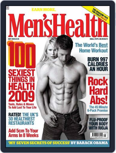 Men's Health UK April 2nd, 2009 Digital Back Issue Cover