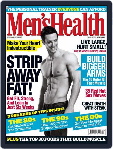 Men's Health UK October 30th, 2008 Digital Back Issue Cover
