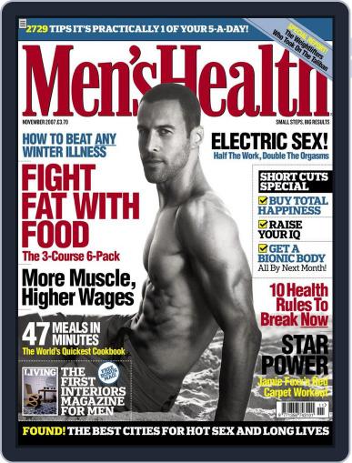 Men's Health UK October 4th, 2007 Digital Back Issue Cover