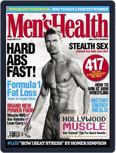 Men's Health UK July 6th, 2007 Digital Back Issue Cover