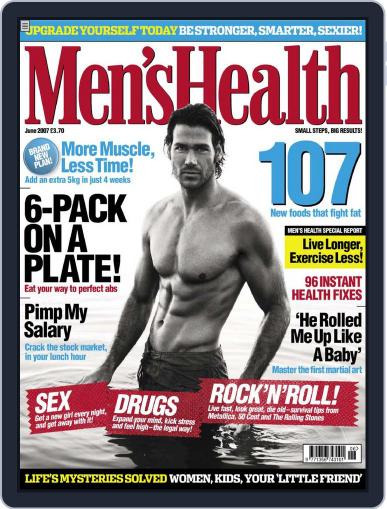 Men's Health UK May 21st, 2007 Digital Back Issue Cover