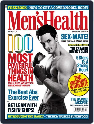 Men's Health UK April 12th, 2007 Digital Back Issue Cover