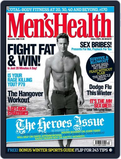 Men's Health UK November 13th, 2006 Digital Back Issue Cover