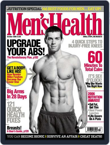 Men's Health UK September 11th, 2006 Digital Back Issue Cover