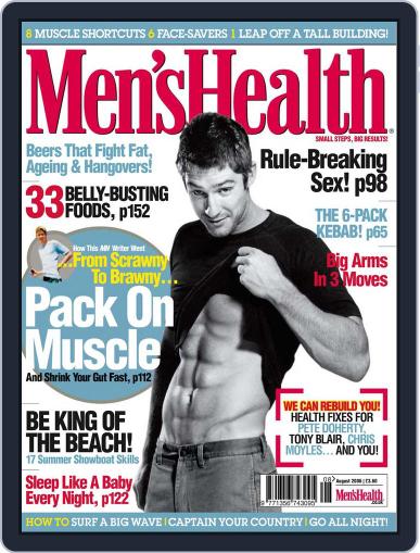Men's Health UK July 7th, 2006 Digital Back Issue Cover