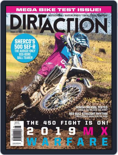 Dirt Action December 1st, 2018 Digital Back Issue Cover