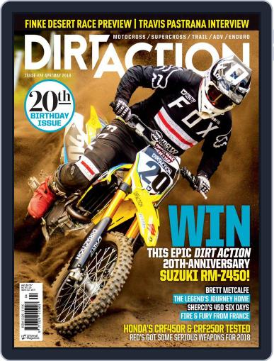 Dirt Action April 1st, 2018 Digital Back Issue Cover