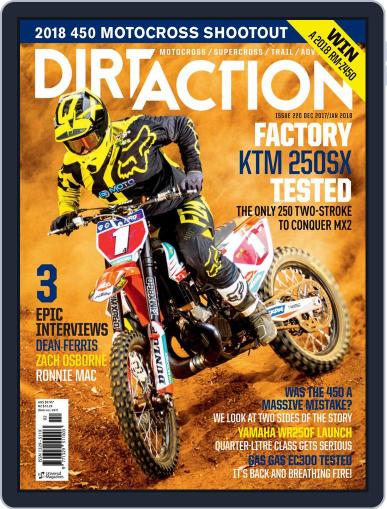 Dirt Action December 1st, 2017 Digital Back Issue Cover