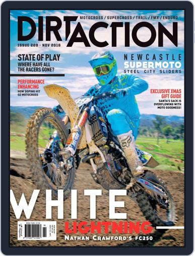 Dirt Action November 1st, 2016 Digital Back Issue Cover