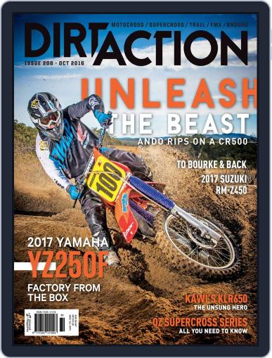 Dirt Action October 1st, 2016 Digital Back Issue Cover