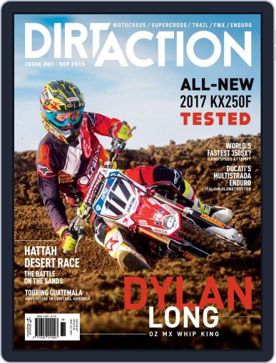 Dirt Action September 1st, 2016 Digital Back Issue Cover