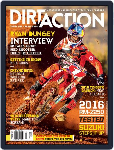 Dirt Action April 7th, 2016 Digital Back Issue Cover