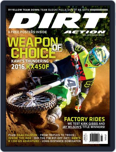 Dirt Action November 26th, 2015 Digital Back Issue Cover