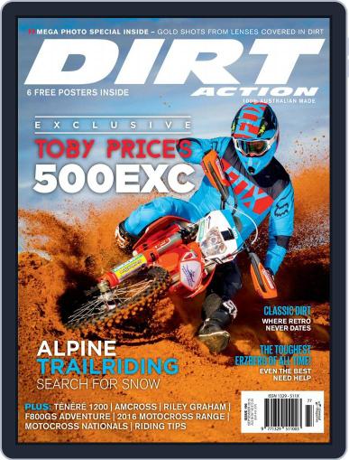Dirt Action September 1st, 2015 Digital Back Issue Cover