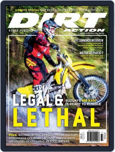 Dirt Action April 1st, 2015 Digital Back Issue Cover