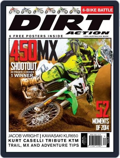 Dirt Action February 3rd, 2015 Digital Back Issue Cover