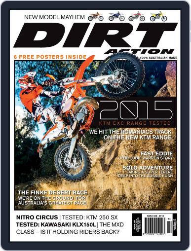 Dirt Action July 1st, 2014 Digital Back Issue Cover