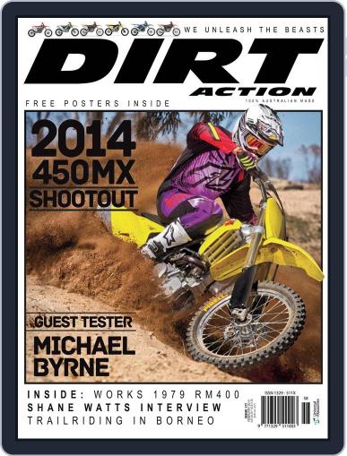 Dirt Action January 7th, 2014 Digital Back Issue Cover