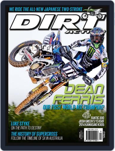 Dirt Action August 9th, 2013 Digital Back Issue Cover