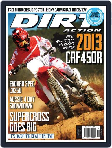 Dirt Action December 4th, 2012 Digital Back Issue Cover