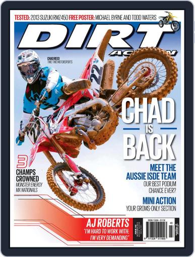 Dirt Action October 2nd, 2012 Digital Back Issue Cover