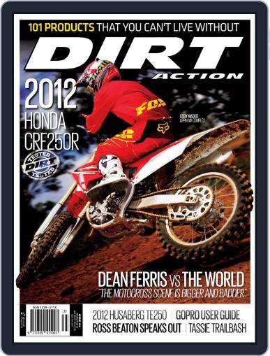 Dirt Action February 5th, 2012 Digital Back Issue Cover