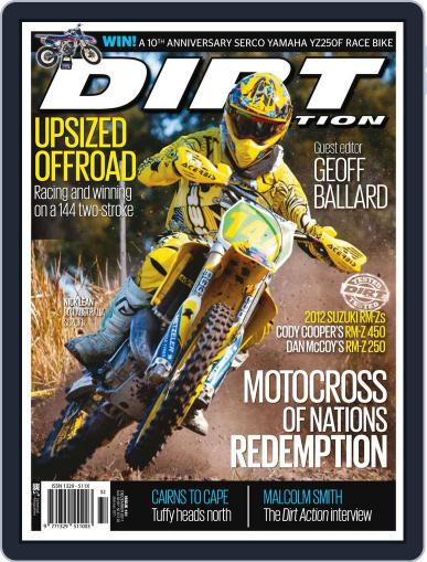 Dirt Action November 3rd, 2011 Digital Back Issue Cover