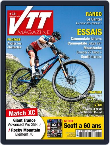 VTT November 1st, 2018 Digital Back Issue Cover
