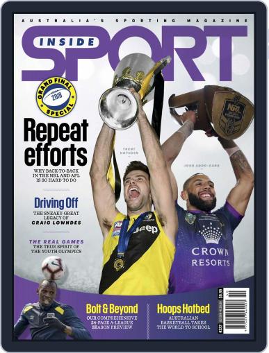 Inside Sport October 1st, 2018 Digital Back Issue Cover