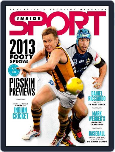 Inside Sport February 17th, 2013 Digital Back Issue Cover