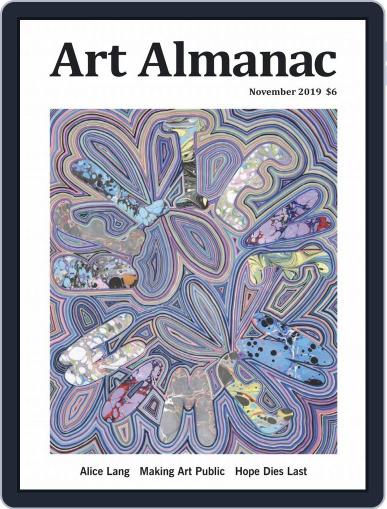 Art Almanac November 1st, 2019 Digital Back Issue Cover