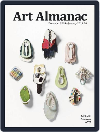 Art Almanac December 1st, 2018 Digital Back Issue Cover