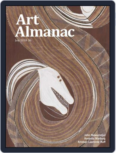 Art Almanac July 1st, 2018 Digital Back Issue Cover
