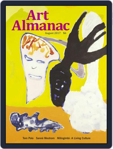 Art Almanac August 1st, 2017 Digital Back Issue Cover