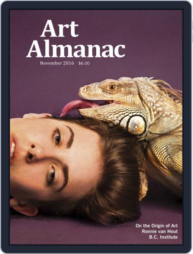 Art Almanac November 1st, 2016 Digital Back Issue Cover