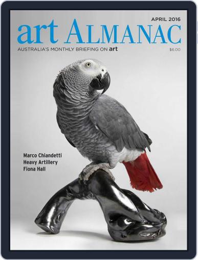 Art Almanac March 30th, 2016 Digital Back Issue Cover
