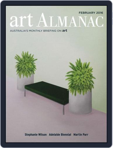 Art Almanac January 31st, 2016 Digital Back Issue Cover