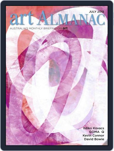 Art Almanac July 1st, 2015 Digital Back Issue Cover
