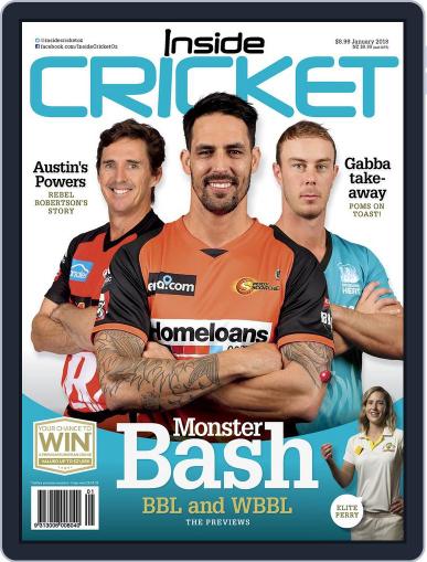 Inside Cricket January 1st, 2018 Digital Back Issue Cover