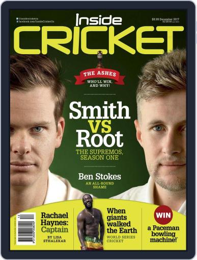 Inside Cricket December 1st, 2017 Digital Back Issue Cover