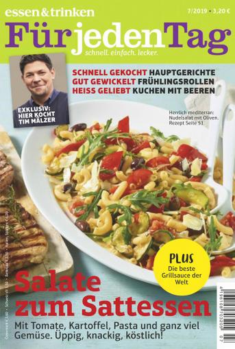 essen&trinken für jeden Tag (Digital) July 1st, 2019 Issue Cover