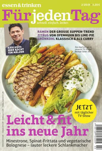 essen&trinken für jeden Tag February 1st, 2019 Digital Back Issue Cover