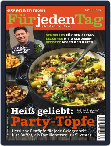 essen&trinken für jeden Tag January 1st, 2018 Digital Back Issue Cover