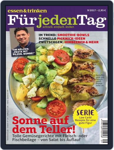 essen&trinken für jeden Tag September 1st, 2017 Digital Back Issue Cover